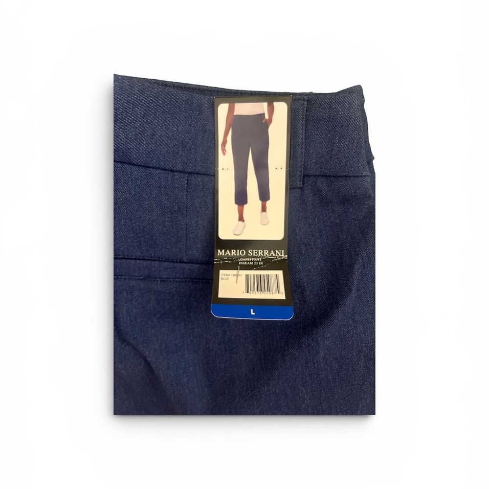 Mario Serrani Women’s Navy Cropped Capris